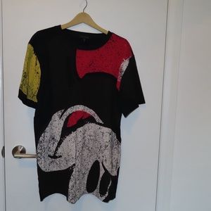 Marc Jacob’s Mickey Mouse Design Tshirt Dress